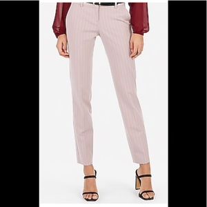 NWT Express low rise pin stripe Columnist pants